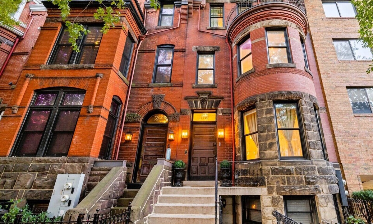 Dupont Circle House | The Gilded Manor - Luxury Victorian Mansion @Dupont Circle with Garage Parking