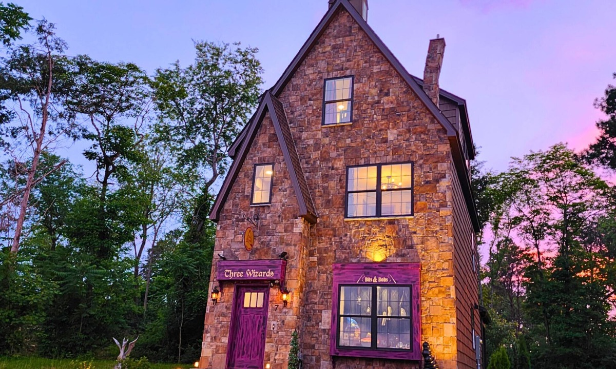 Kodak Cabin | Three Wizards A NEW magical & unique stay in the Fantastical Forgotten Forest