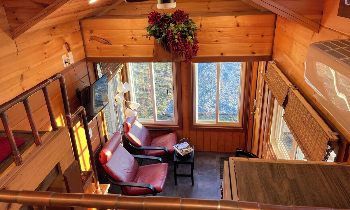 Sparta Cabin | Tiny Cabin in NC with Big Views of the Blue Ridge Mountains from every window