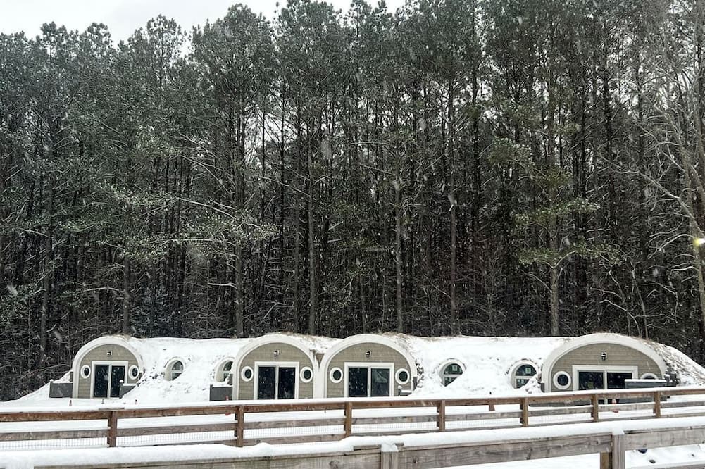 Littleton Cabin | Unforgettable Sasquatch Ranch Retreat with Goats & Beach Area near Littleton, NC