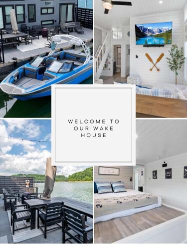 Nancy House | Wake House - One of a Kind Floating Home on Lake Cumberland - Boat Slip - Boat Ramp Access - Sleeps 20