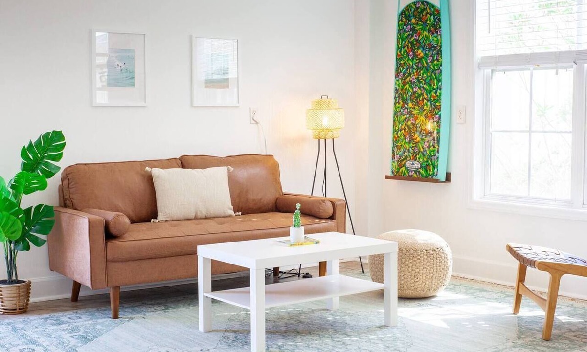 Wilmington Beach Apartment | Walk to Beach, Full Kitchen, Cozy Surf Studio