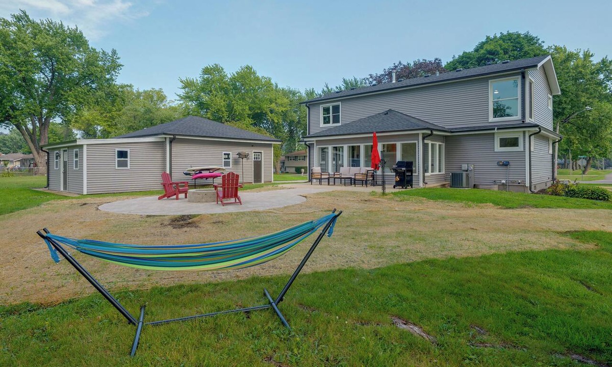 McHenry House | Walk to Beach! McCullom Lake Family Getaway