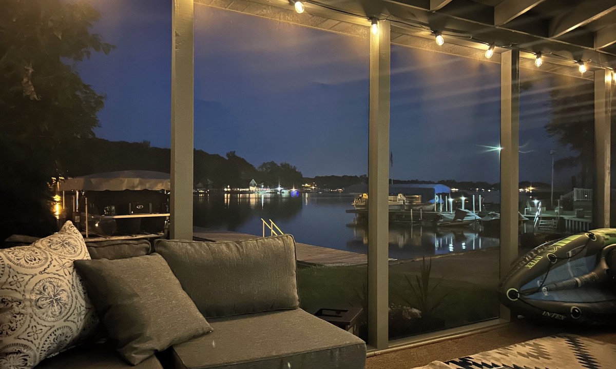 Paw Paw Lake Cabin | Waterfront Curvy Midcentury Cabin on Paw Paw Lake - Memories Made Here!