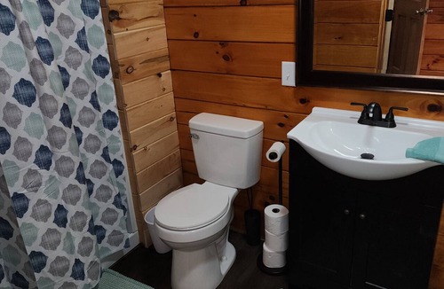 Saint Helens Cabin | 2-bedroom cabin with AC in Natural Bridge area. Close to Hollerwood Park.
