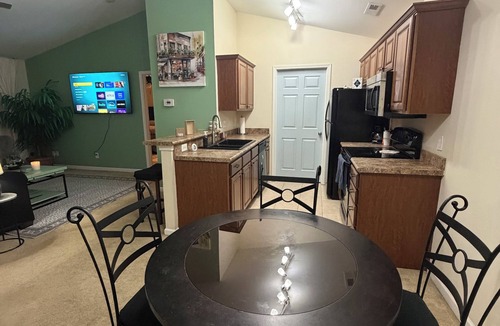 Silver Lake Condo | 2-bedroom condo - peaceful wooded patio, close to beach, shopping & restaurants