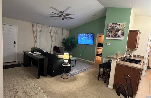 Silver Lake Condo | 2-bedroom condo - peaceful wooded patio, close to beach, shopping & restaurants