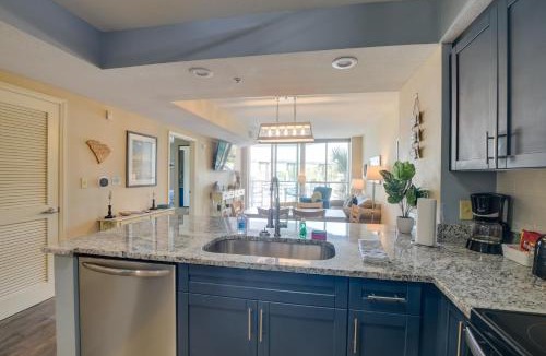 North Myrtle Beach House | 2 Mi to Ocean: Waterfront Resort Condo in NMB!