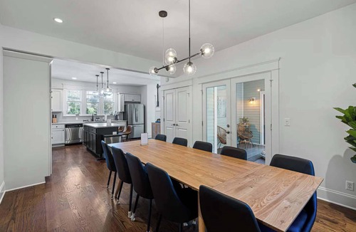 Lockeland Springs House | 2 Sunlit Patios, Walk to 5 Points, Private Garage | Close to Dining and Bars, Board Games, 10 Mins to Broadway, 24 Hour Hospitality