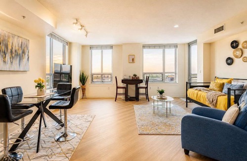 Downtown Condo | 2BR Steps to Metro, 20 Min to DC