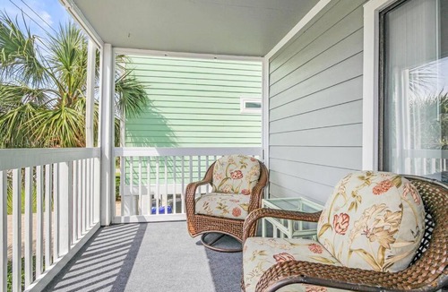 Surfside Beach Apartment | 2nd Row Beach Condo, steps to the beach, with Pool