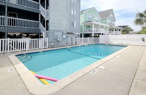 Surfside Beach Apartment | 2nd Row Beach Condo, steps to the beach, with Pool