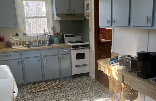 Calvert Beach-Long Beach House | 3-bedroom house in soothing Saint Leonard with AC for relaxing stays