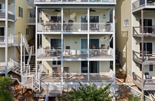 La Follette Villa | 4-bedroom condo in charming Deerfield with WiFi, AC, Covered Decks, & Boat Slip.