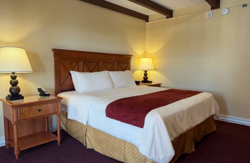 Western Division Hotel | 4 Refined King Suite with Pool, Hot Tub, Grill & Easy Access to Downtown Sights