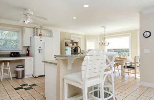 Wrightsville Beach House | 4BR Duplex w Hot Tub, Home Gym, and Sound Views!