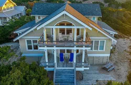 South Beach House | 5 Bedroom/5.5 Bath Oceanfront Retreat w/Private Beach Access