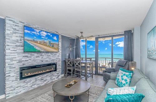 Myrtle Beach House | 5th Floor Direct Oceanfront Double Suite Sleeps 6 Meridian Plaza 503