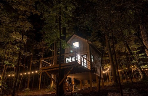 Groveoak Cabin | #6 (Pine) Luxury Treehouse near Lake Guntersville