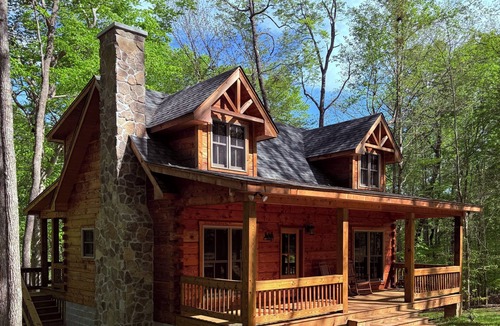 Tullahoma Cabin | 6BR 4bathroom 2-Cabin Retreat for 12 near Lake Ramp With large parking lot.