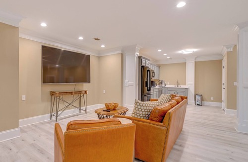 Denver Apartment | 7 Mi to Lake Norman Access! Luxe Gem w/Game Room
