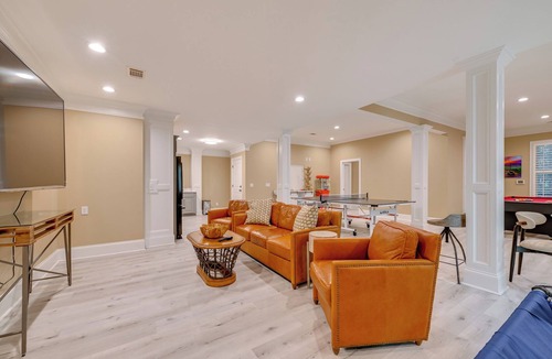 Denver Apartment | 7 Mi to Lake Norman Access! Luxe Gem w/Game Room