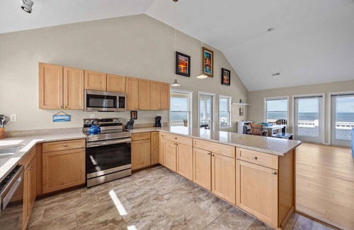Avon House | 7659 - Sound Garden - Waterfront Avon Retreat | Hot Tub & Sunsets