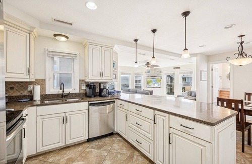Ocean Isle Estates House | 8388 Family Island Retreat | Steps to Beach