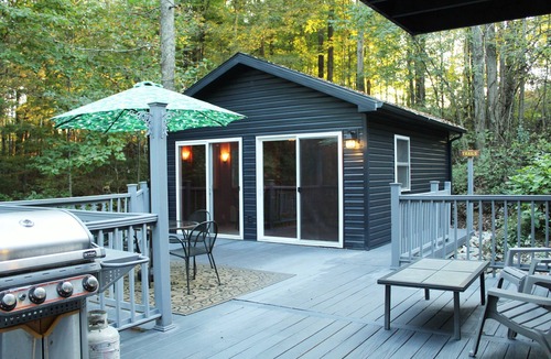 French Lick House | A Cozy A-Frame near Patoka Lake and French Lick