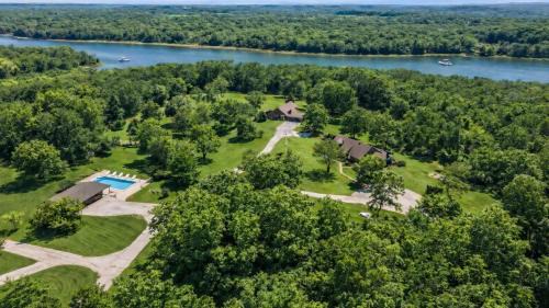 Eckerty House | A-Frame Cabin #5 with Hot Tub on Patoka Lake in Southern Indiana