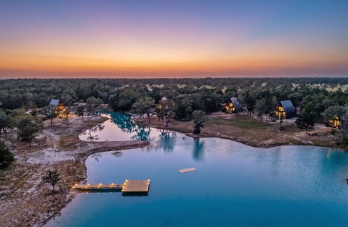 Ledbetter Cabin | A quiet A-frame escape in the Texas countryside, made for slowing down.