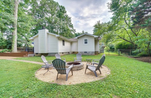 Knoxville House | Backyard Family Oasis w/Fire Pit + Deck, By Dwtn