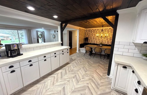 Mason House | Barefoot Tiki Retreat -Inground Heated Pool, Game Rm,Theater Rm,Firepit,Tiki Bar