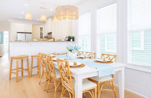 North Carolina Coast House | Beachfront Family Retreat-Hot Tub-Elevator-Games