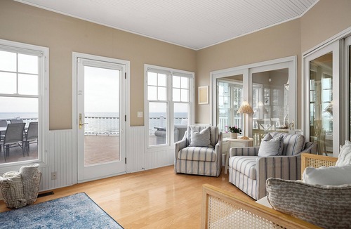 Ferrysburg Cottage | Beachfront Home on Lake Michigan. Enjoy gorgeous views and a private beach!