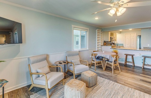 Surfside Beach Apartment | Beachfront Oasis w/Pool Access in Surfside Beach!
