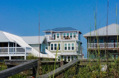 North Carolina Coast House | Beautiful house built in 2018 - 4 bed w/3 kings, mstr suite, priv. bch access!