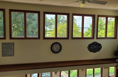 St. Marys House | Beautiful Lake Front house with lake access, fireplace, patio and grill.