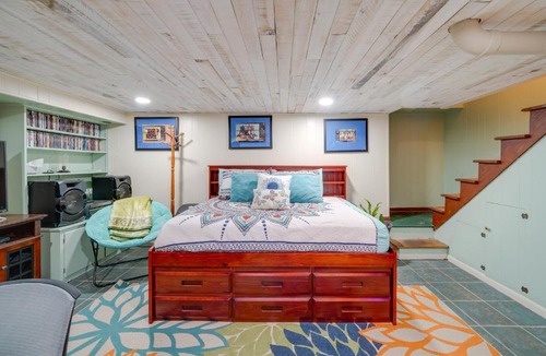 Beckley Apartment | Beckley Studio w/Private Hot Tub & Home Gym!