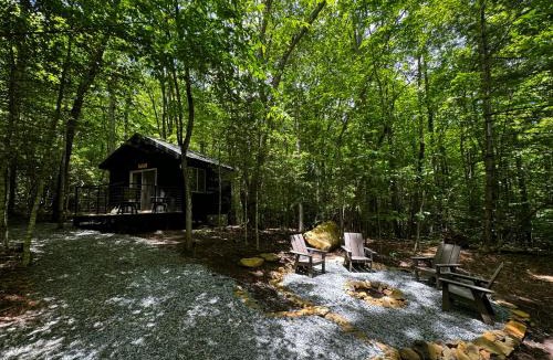 Balsam Grove Other | Bed & Bear - Couples Glamping Cabin at Valley Bear Farms Resort
