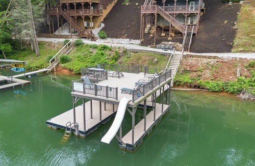 Lakeside Estates House | Best Cove on Norris Lake, Aug Weekend Avail, Close to Jumping Bridge