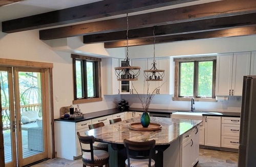 Bear Lake Reserve House | Birch Bay Retreat, a secluded, lake front residence at Bear Lake Reserve.