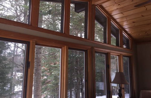 Frederic Cabin | Black Bear Lodge: Fall Colors on the Au Sable | Cozy Riverfront Cabin