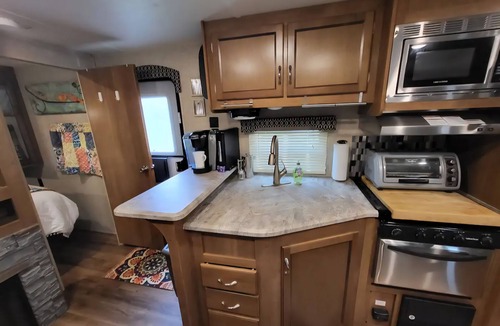 Marion House | BLISSFUL CAMPING is a charming 1-bedroom 24' RV in Chambersburg, Pa.
