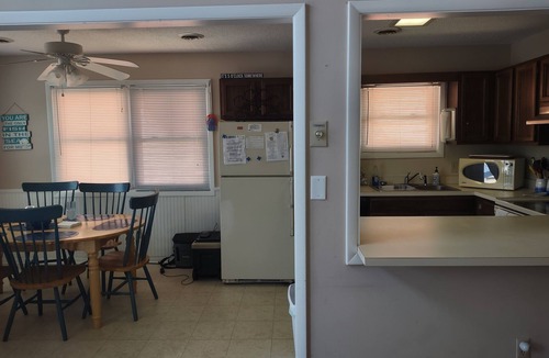 Oak Island Cottage | Blue Dolphin Beach Cottage - Short Walk to Beach and Many New Updates