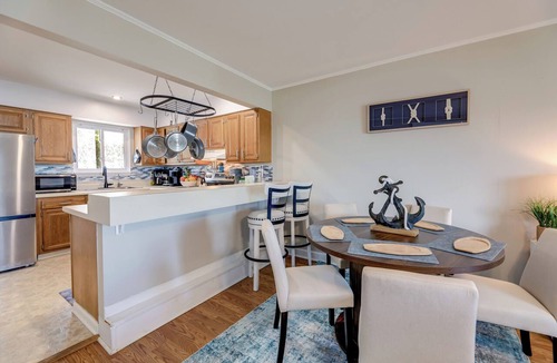 Fairfield Harbour Condo | Blue Pelican River Oasis on the Neus! Walk to Pier