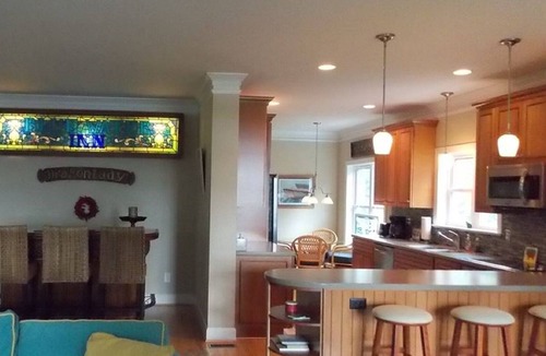 Oriental House | Blue Water Inn - Gorgeous elevated home with elevator and game room!