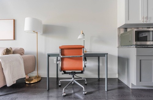 Chevy Chase Apartment | Blueground | Chevy Chase, rooftop, nr Rock Creek Park