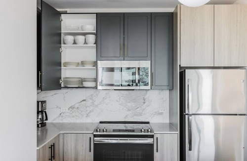 East Hyde Park Apartment | Blueground | Hyde Park, AC, w/d, nr museum