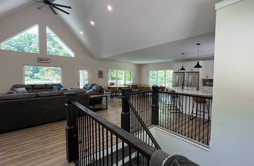 Lakeside Estates House | Brand New, Spacious 9 bedroom, 9 1/2 bath Waterfront house in Lakeside Estates